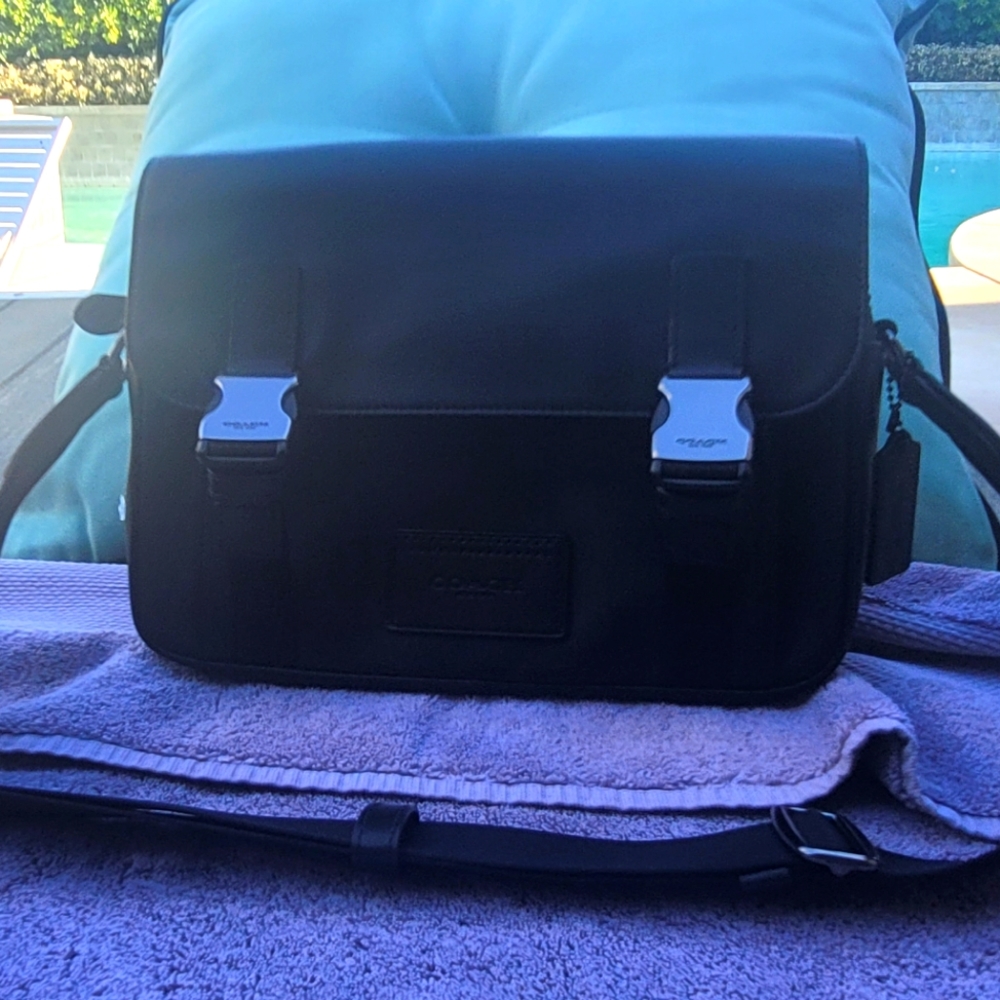 Men's small coach bag